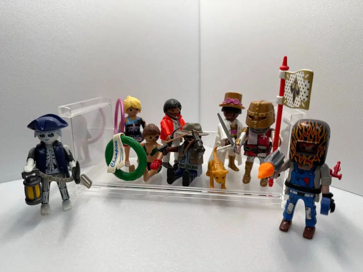 プレイモービル　まとめ売り 1974年/1981年 プレイモービル 初期 黒人 大人10体/子供10体 ゲオブラ