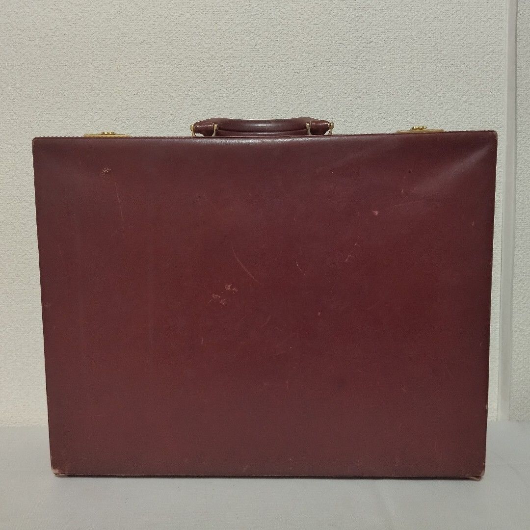 Cartier カルティエ マストライン アタッシュケース トランク ボルドー Cartier カルティエ マストライン アタッシュケース トランク ボルドー