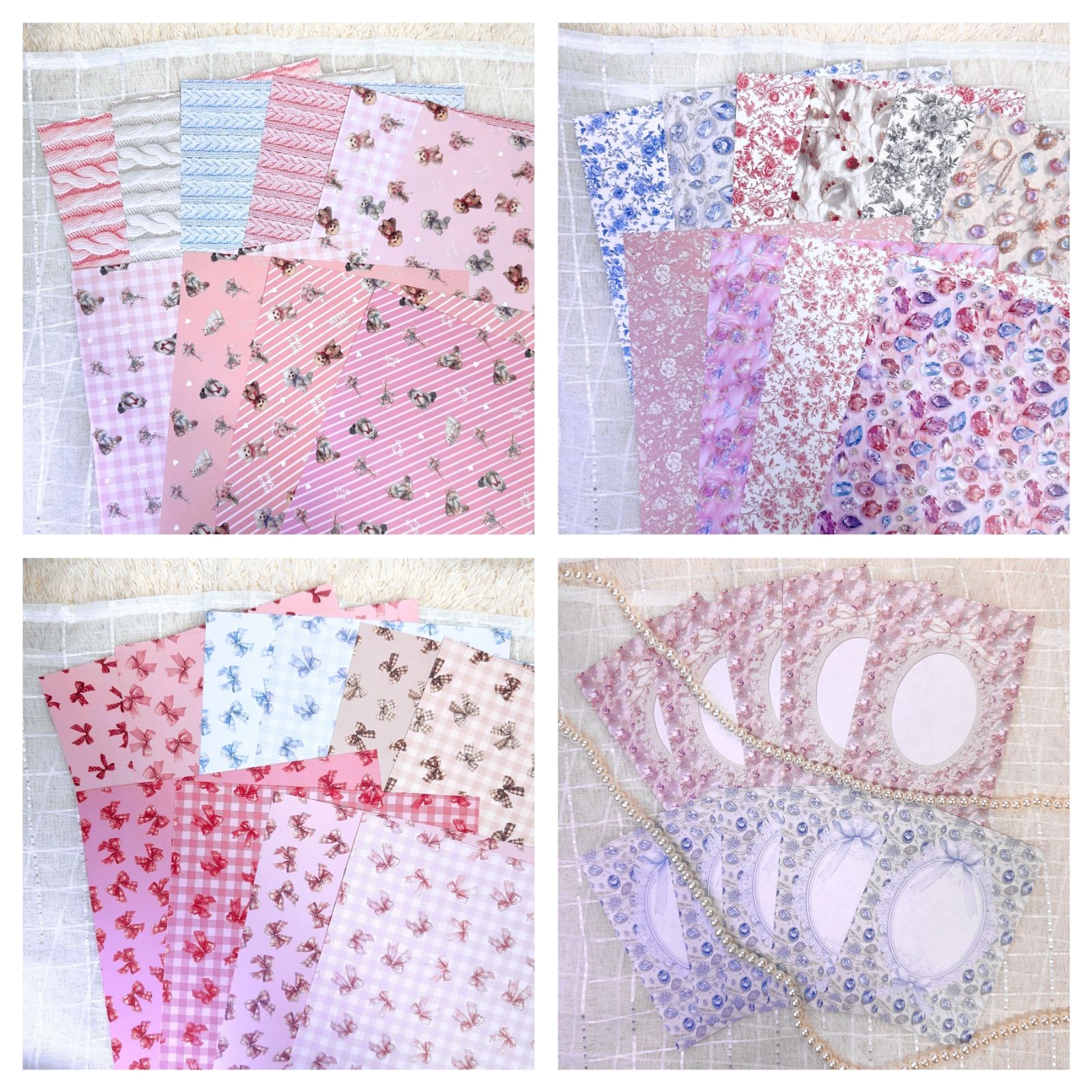 新作】12月のコンプリートセット デザインペーパー A4 mixpink - メルカリ