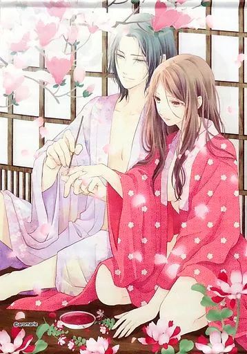 中古】タペストリー 瑞人＆野宮百合子 B2タペストリー 「蝶の毒 華の鎖