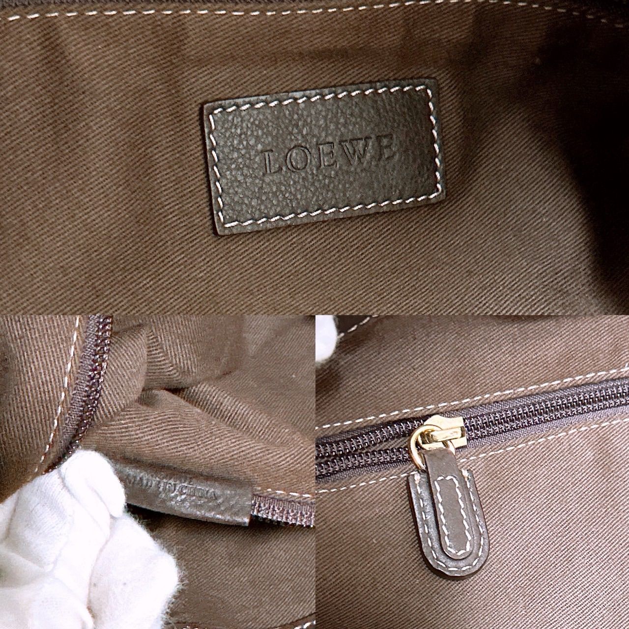 美品) LOEWE(ロエベ)トートバッグ キャンバス 肩掛け 大きめ - メルカリ