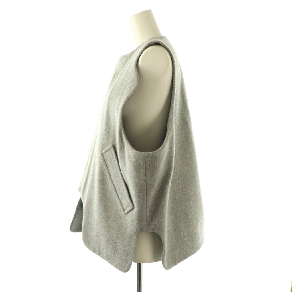 nagonstans asymmetry slit vest ベスト　グレー nagonstans（ベスト/ジレ）のフリマアイテム一覧