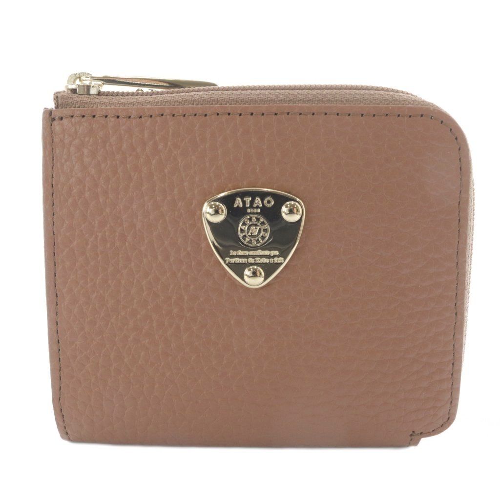 アタオ ATAO ミリモ MILIMO ケリー ミニ財布 L字ファスナー レザー