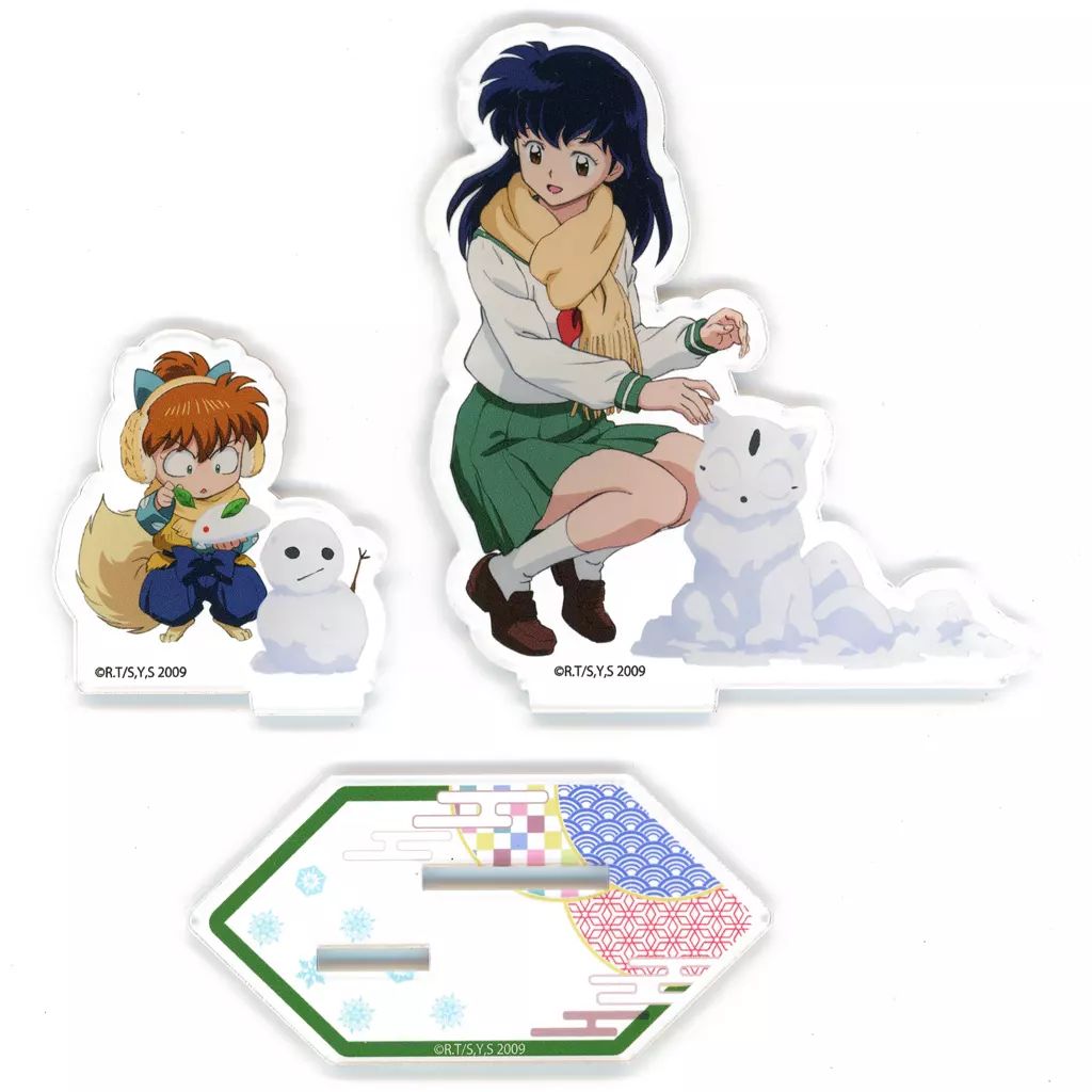 中古】アクリルスタンド・アクリルパネル 日暮かごめ＆七宝(雪遊び