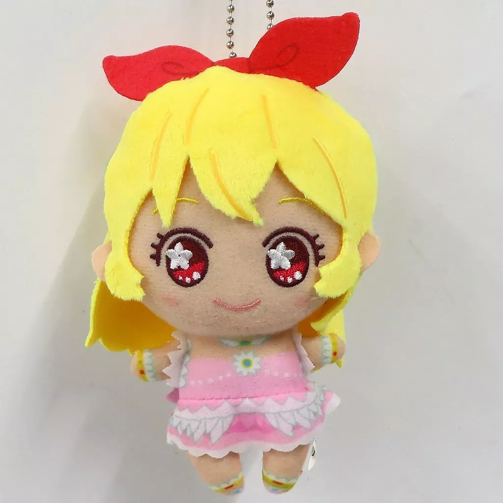 中古】キーホルダー 星宮いちご 手のひらステージ アイドルかつどう
