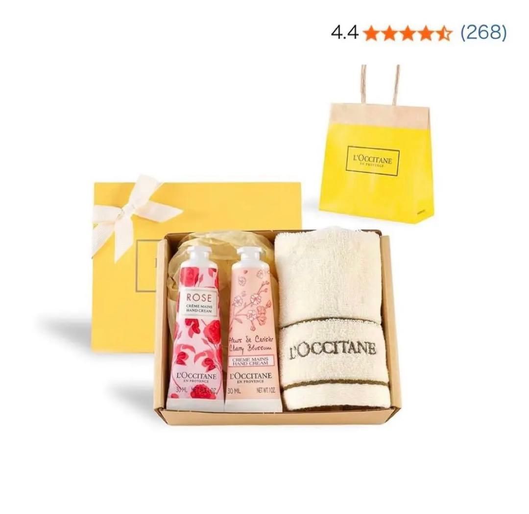 L'OCCITANEフローラルハンドデュオギフトセット ローズ&チェリー <7