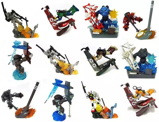 中古】トレーディングフィギュア 全12種セット 「機動戦士ガンダム