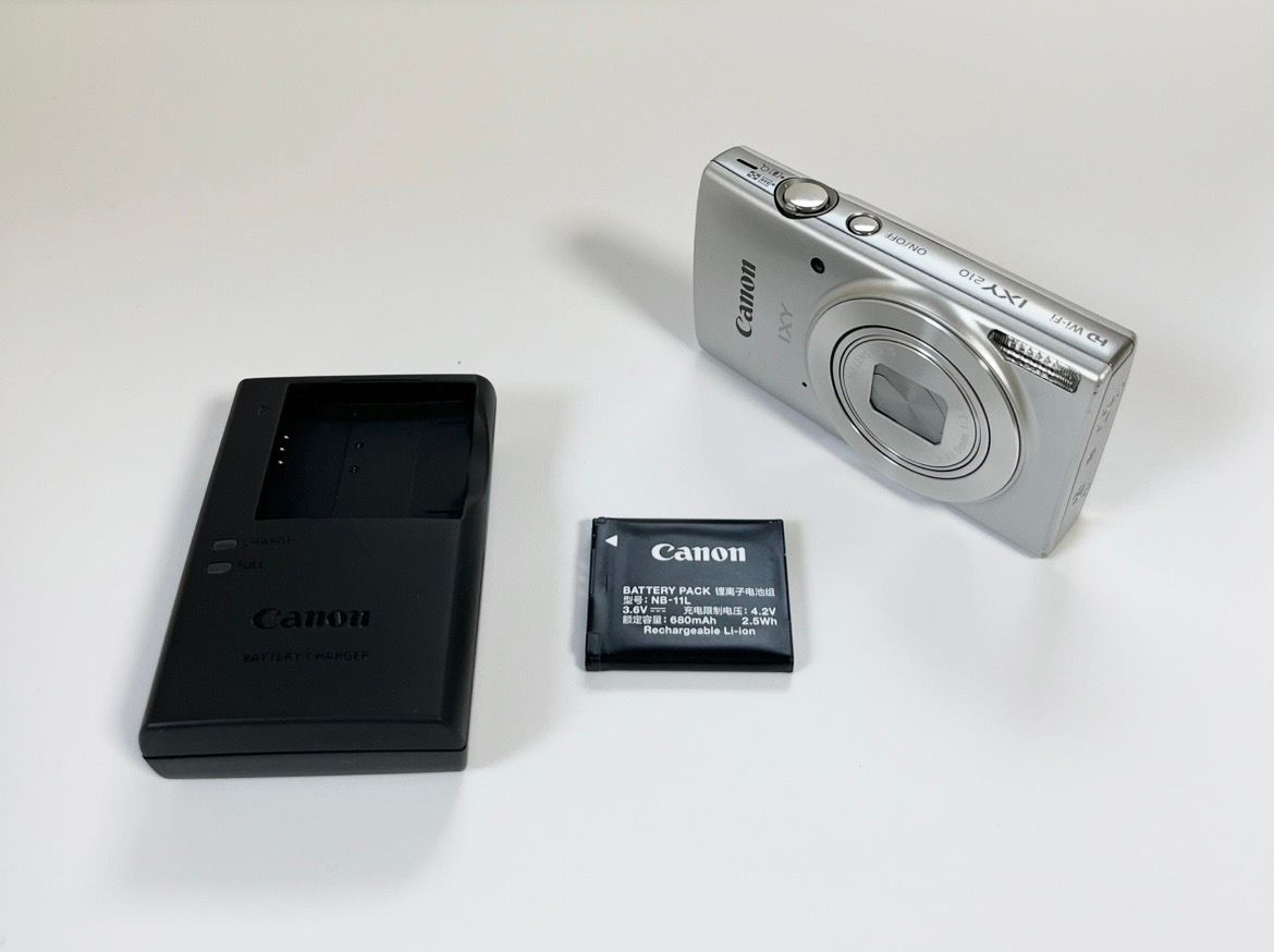 CANON(キヤノン) コンパクトデジタルカメラ IXY 210 [シルバー] 【中古