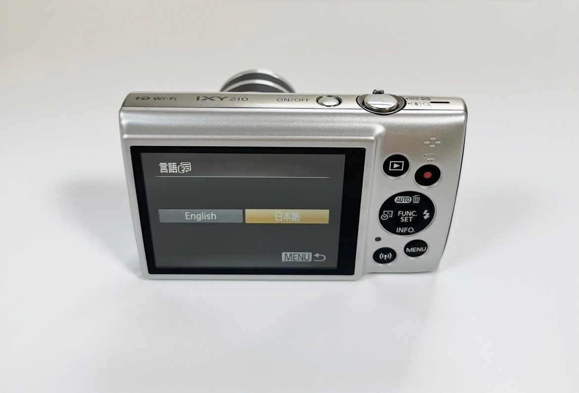 CANON(キヤノン) コンパクトデジタルカメラ IXY 210 [シルバー] 【中古