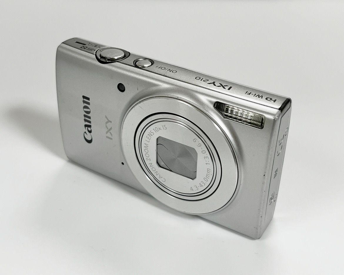 CANON(キヤノン) コンパクトデジタルカメラ IXY 210 [シルバー] 【中古