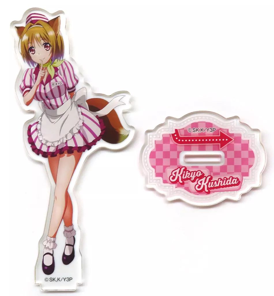 中古】アクリルスタンド・アクリルパネル 櫛田桔梗 アクリルスタンド 