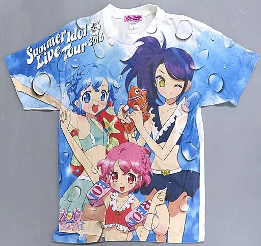 中古】衣類 ドレッシングパフェ フルグラフィックTシャツ フルカラー L