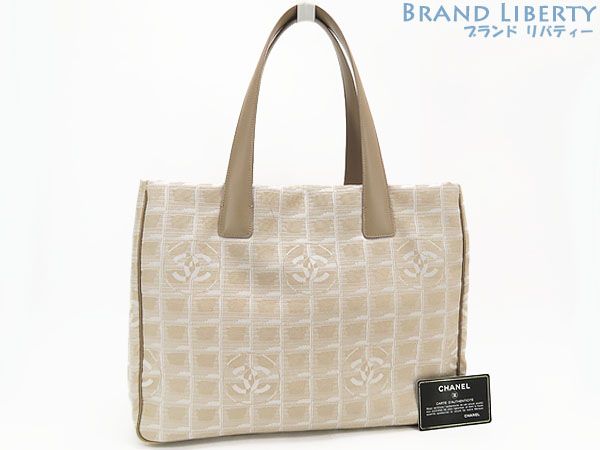 ほぼ新品】シャネル CHANEL ニュートラベルライン トートMM トート