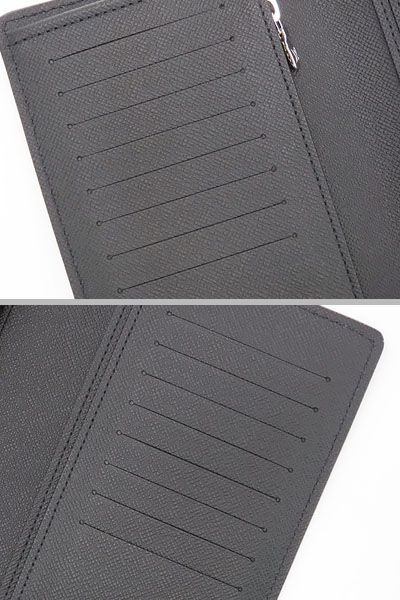 未使用】ルイヴィトン LOUIS VUITTON エピ ポルトフォイユ ブラザ 二