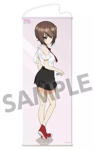 ガールズ＆パンツァー 西住まほ 等身大タペストリー　ガルパン　特大タペストリー 中古】タペストリー 西住まほ 等身大タペストリー 「ガールズ