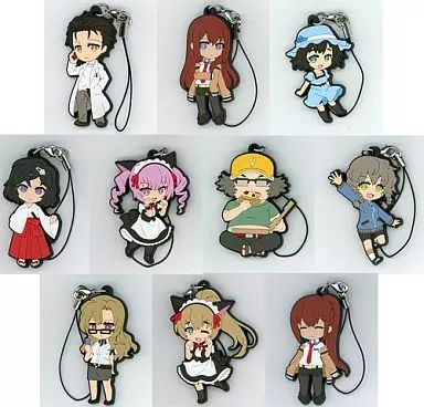 中古】ストラップ(キャラクター) 全10種セット ぴくりる! シュタインズ
