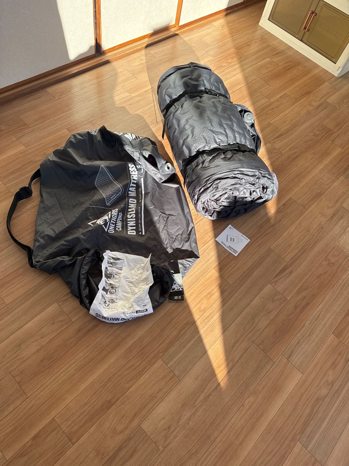 OneTigris DYNISLAND エアーマット ダブル 2人用 10cm厚 高R値 車中泊