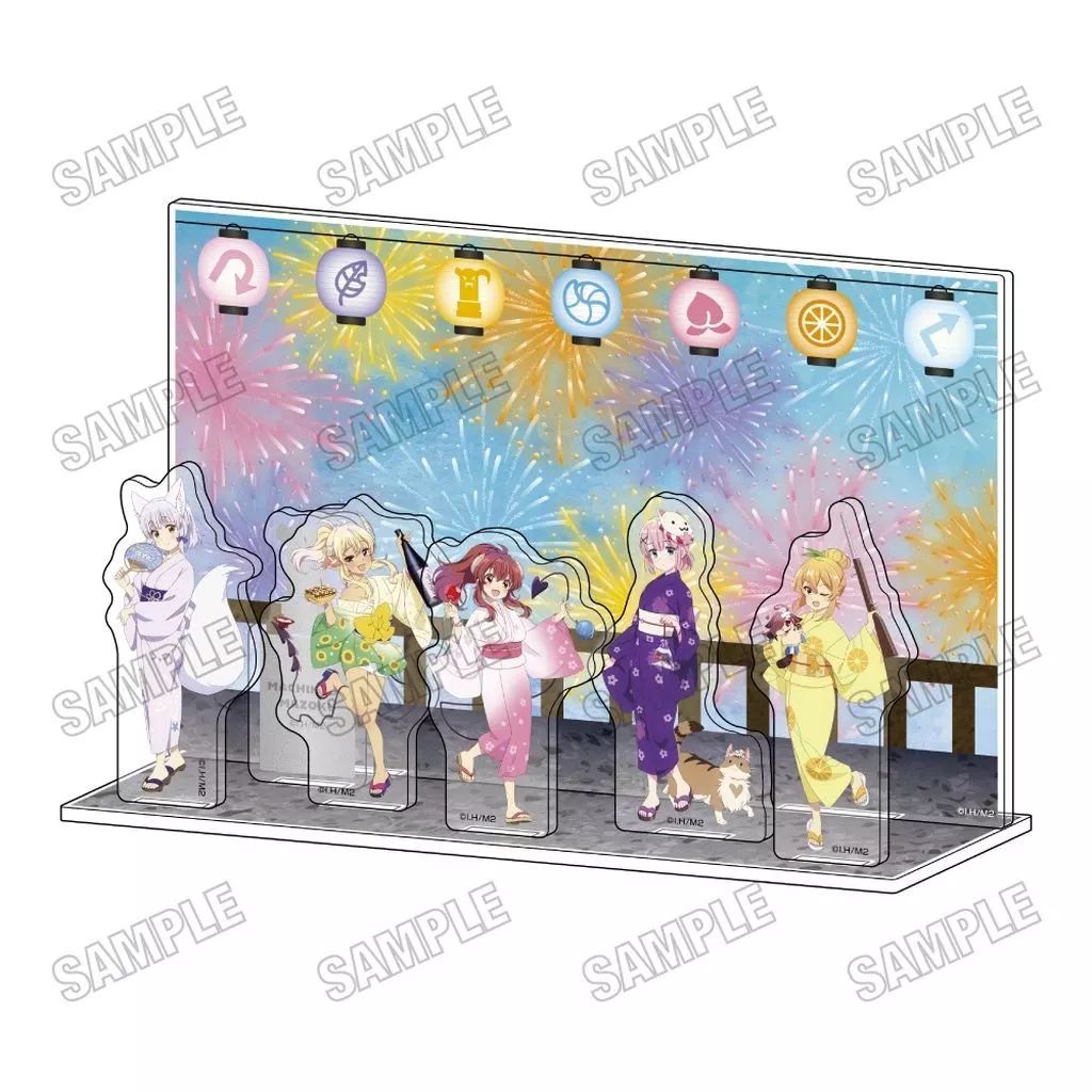 中古】アクリルスタンド・アクリルパネル 集合 描き下ろしアクリル