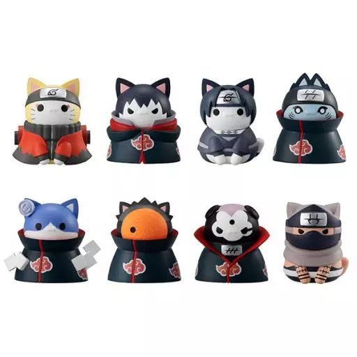 中古】トレーディングフィギュア 全8種セット 「ニャルト! NARUTO