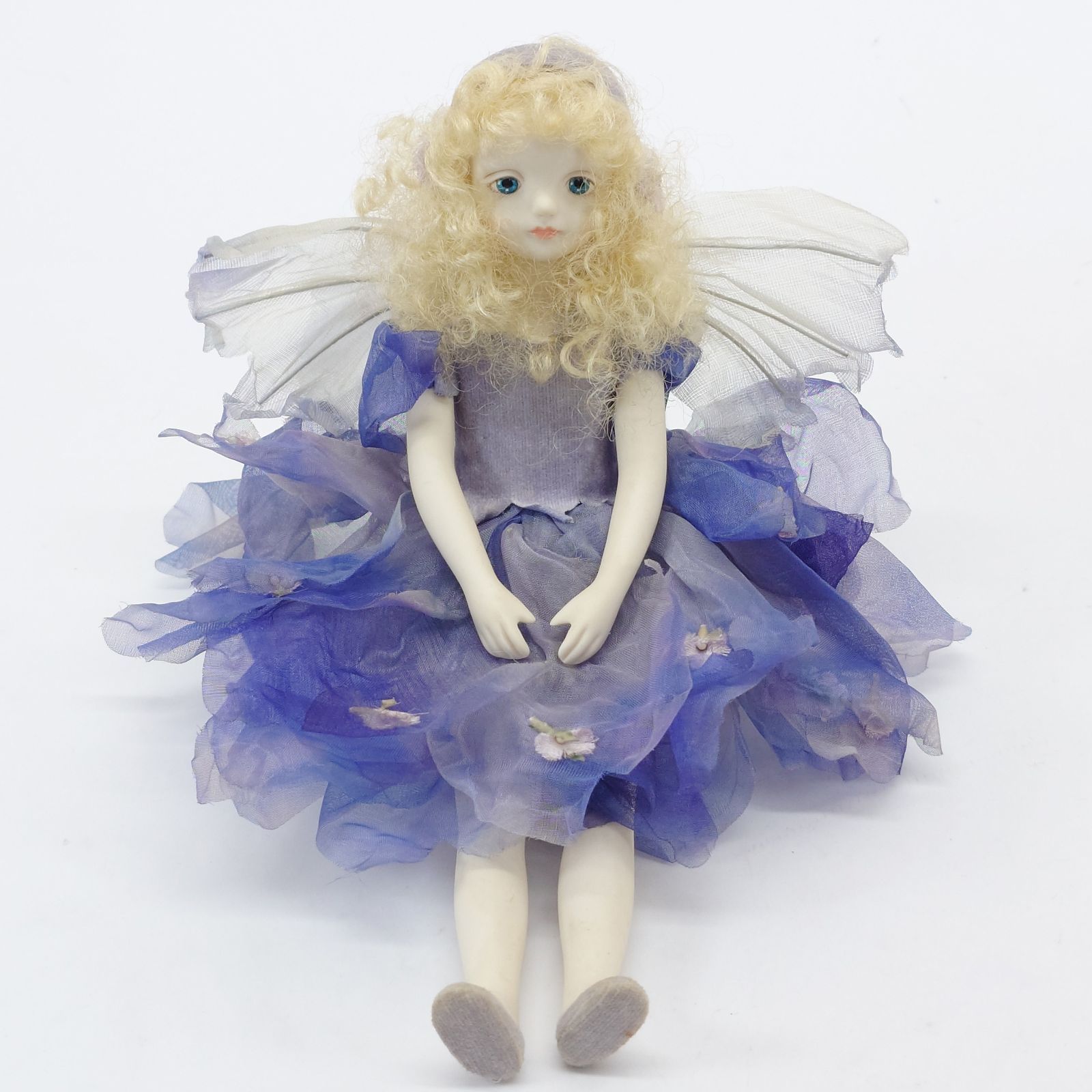 若月まり子　フェアリービスクドール 妖精人形 創作人形 3体セット 若月まり子 フェアリービスクドール 妖精人形 創作人形 3体セット 若月