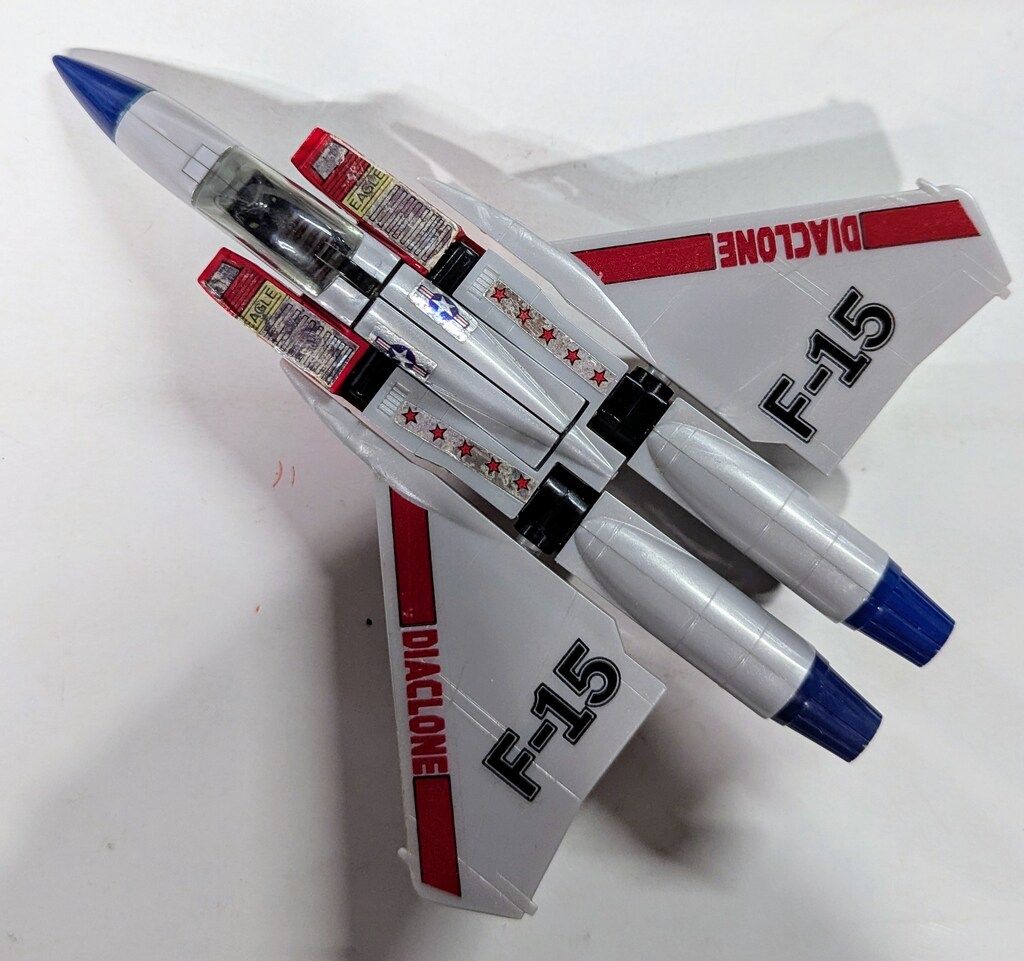 タカラ ダイアクロン/リアル&ロボシリーズ ジェット機ロボ F15イーグル