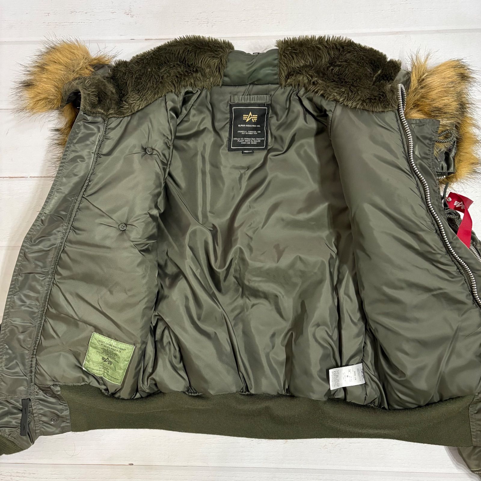 ALPHA INDUSTRIES アルファインダストリーズ N-2B フライトジャケット
