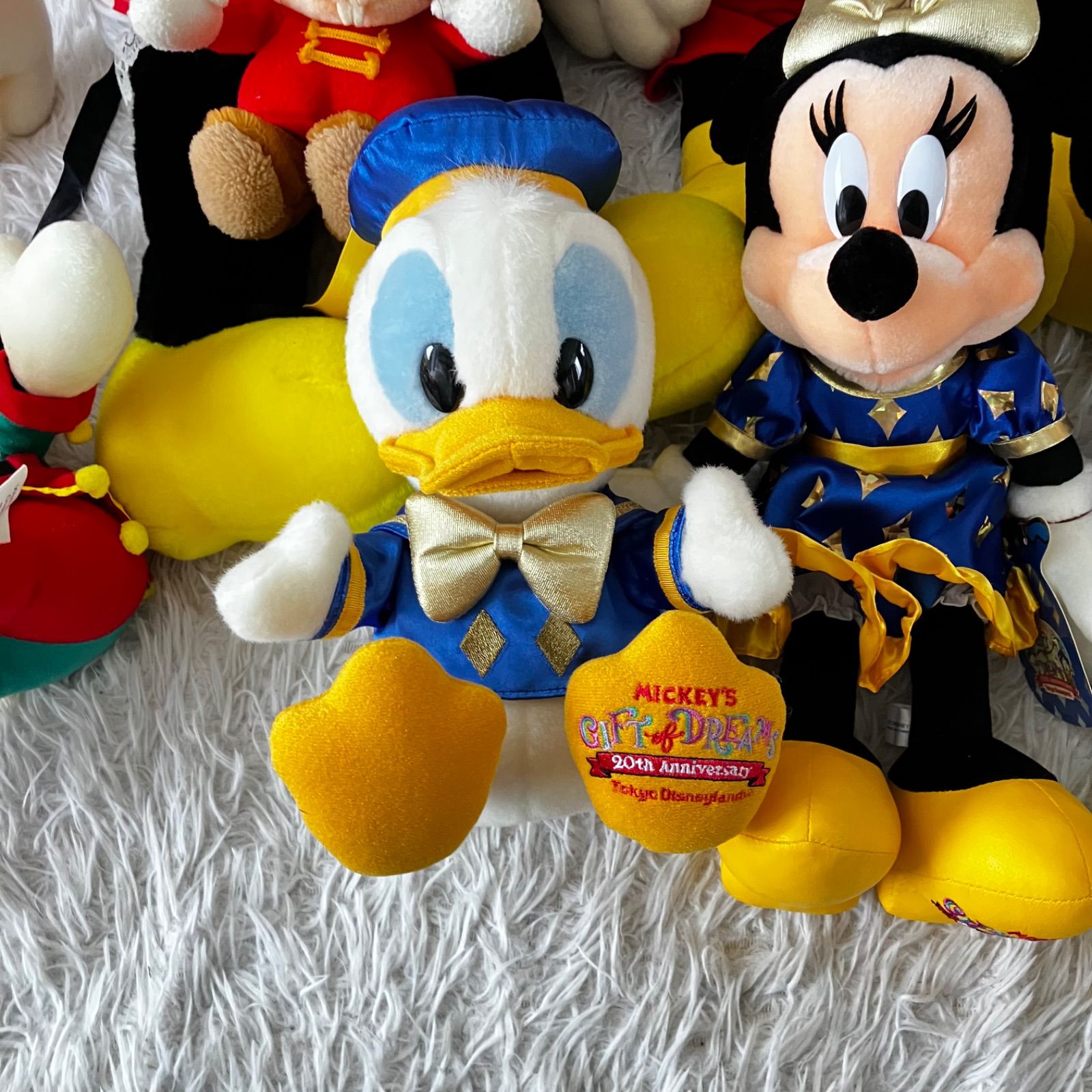 Disney ディズニー 8点セットディズニーリゾート 15周年記念ぬいぐるみ