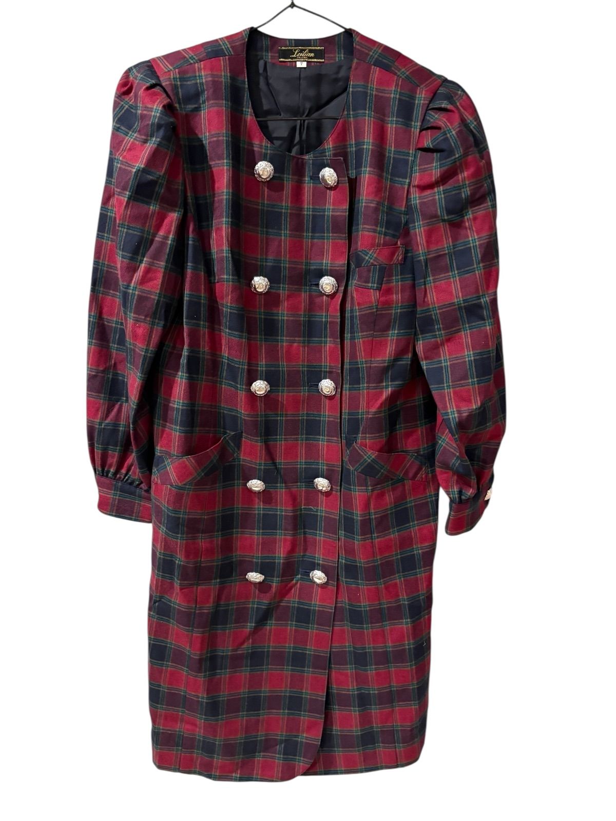 LEILIAN レリアン ワンピース チェック レディース 7サイズ D7 - メルカリ