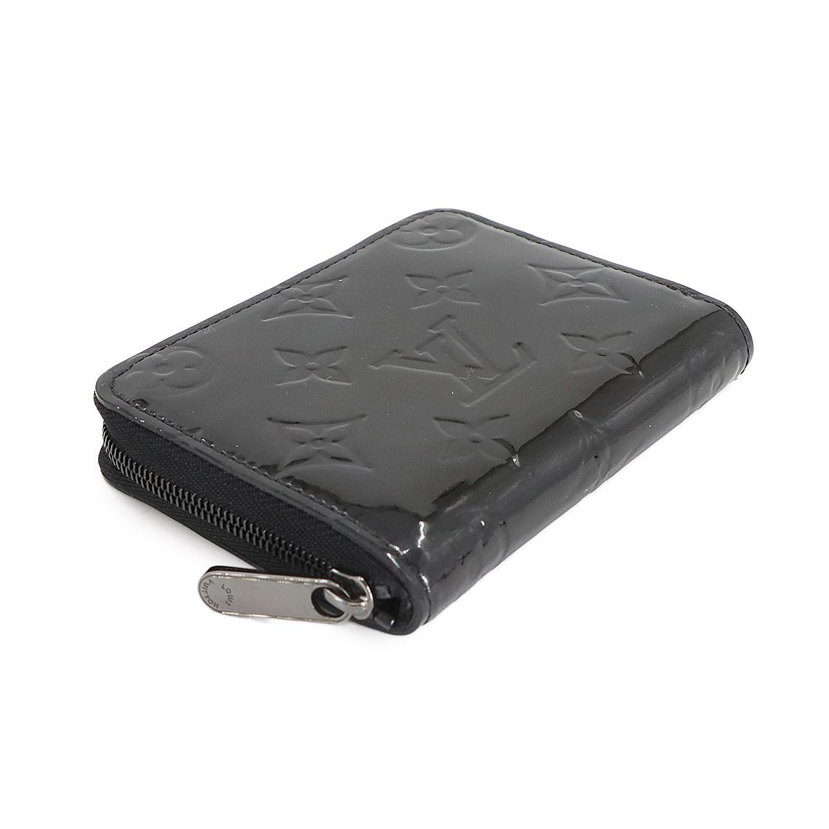 新品同様 ルイ ヴィトン LOUIS VUITTON モノグラム ヴェルニ ジッピー