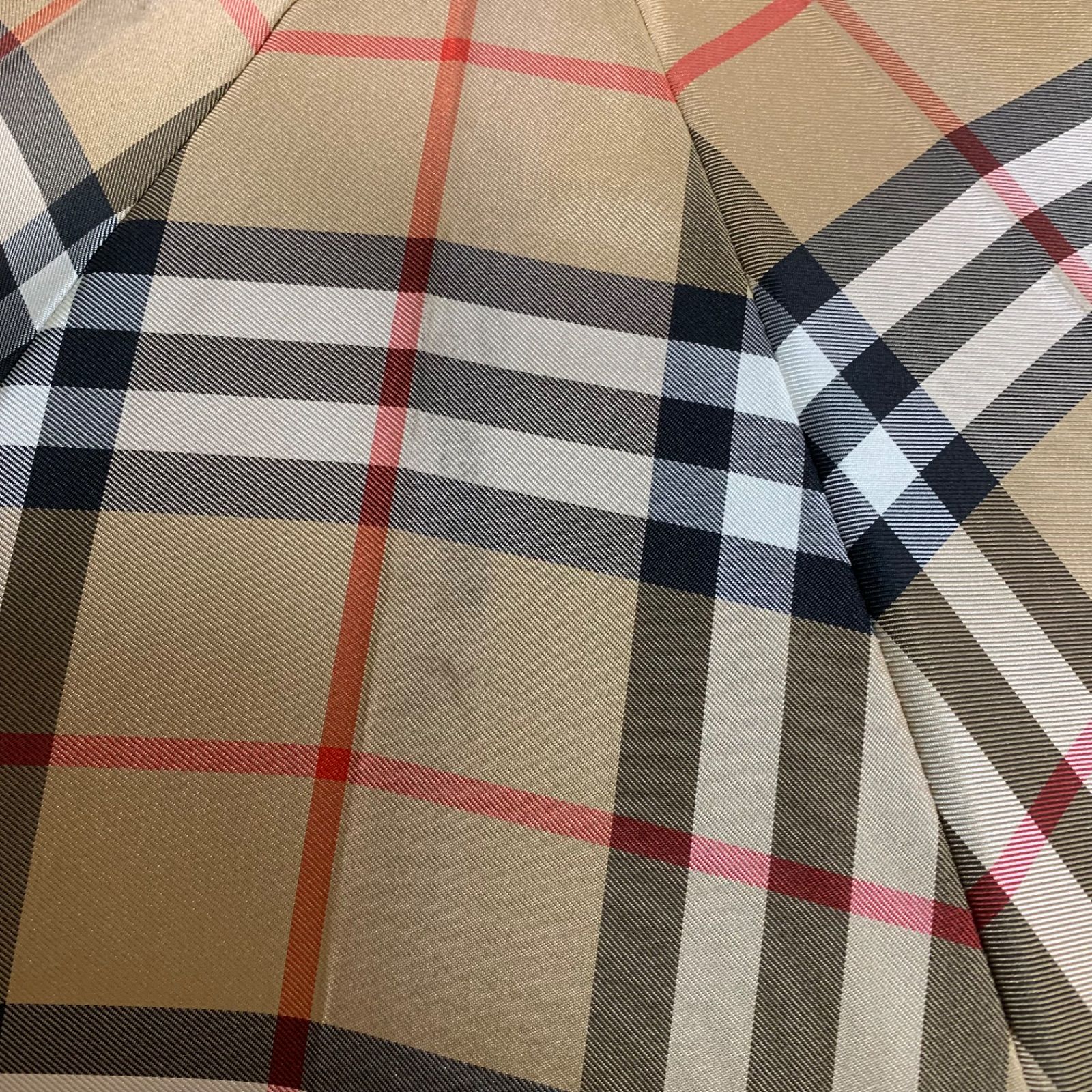 EF1226-1-2 BURBERRY バーバリー 長傘 雨傘 ノバチェック シャドー