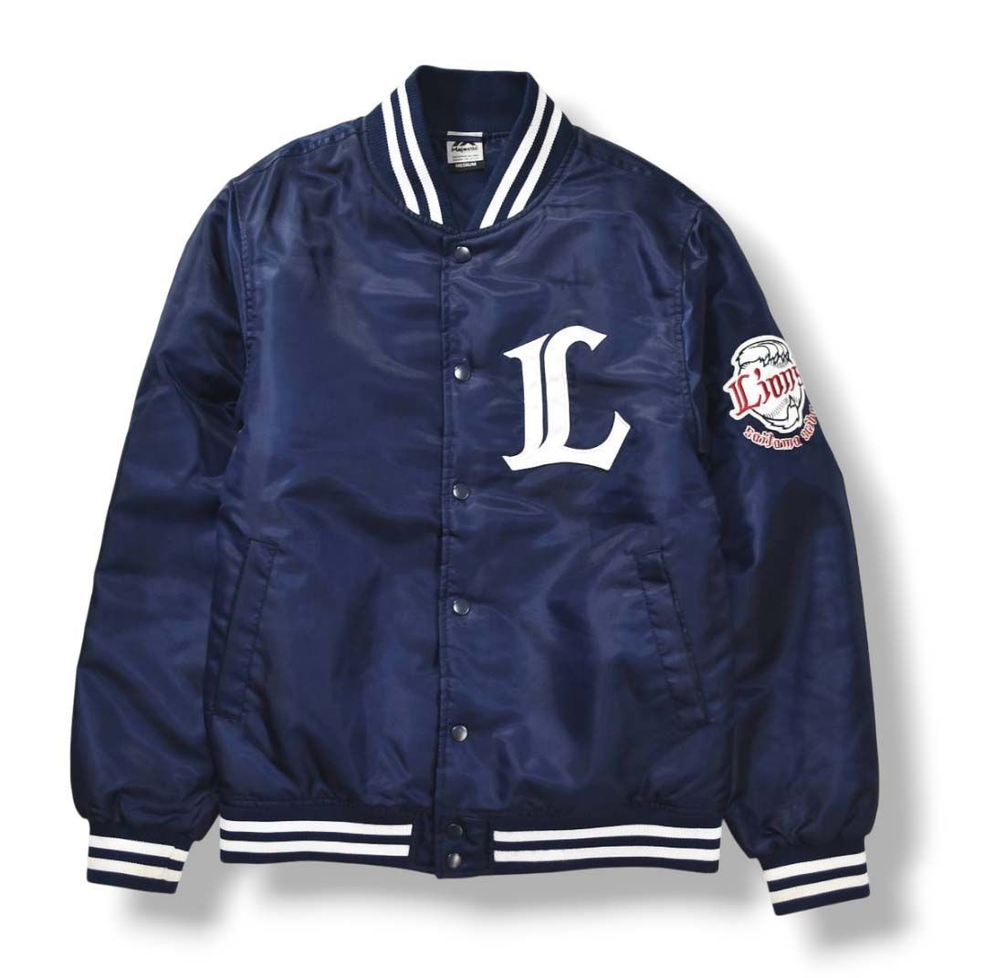 定番】 マジェスティック MAJESTIC 埼玉 西武 ライオンズ スタジャン