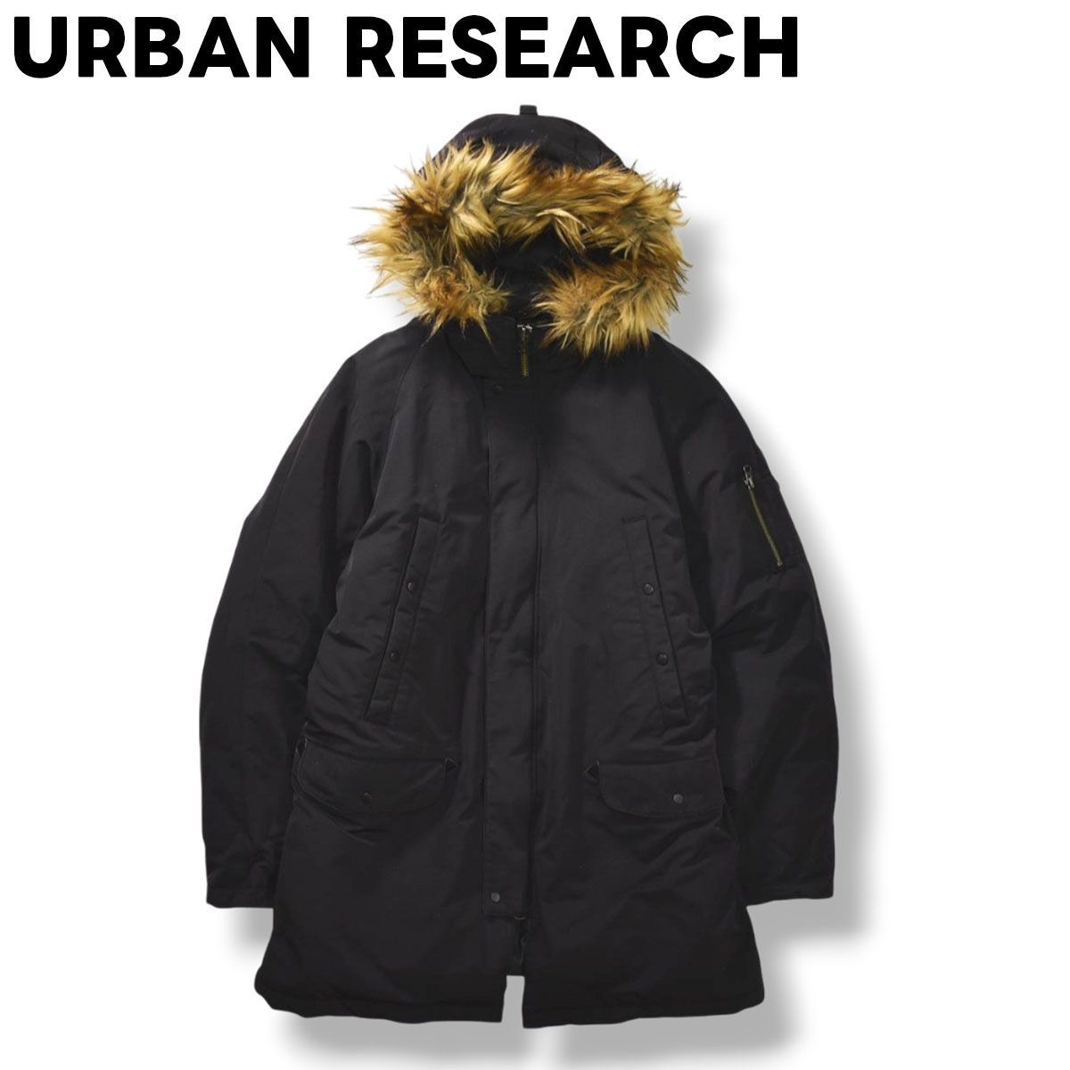 アーバンリサーチ ドアーズ URBAN RESEARCH DOORS フーデット ファー 