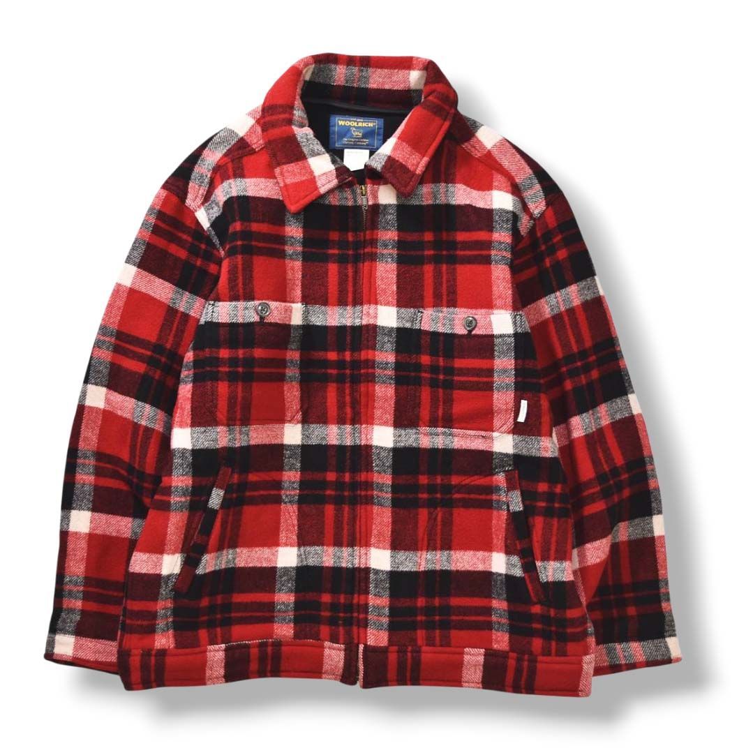 定番】 ウールリッチ WOOLRICH ウール チェック ジャケット 4ポケット