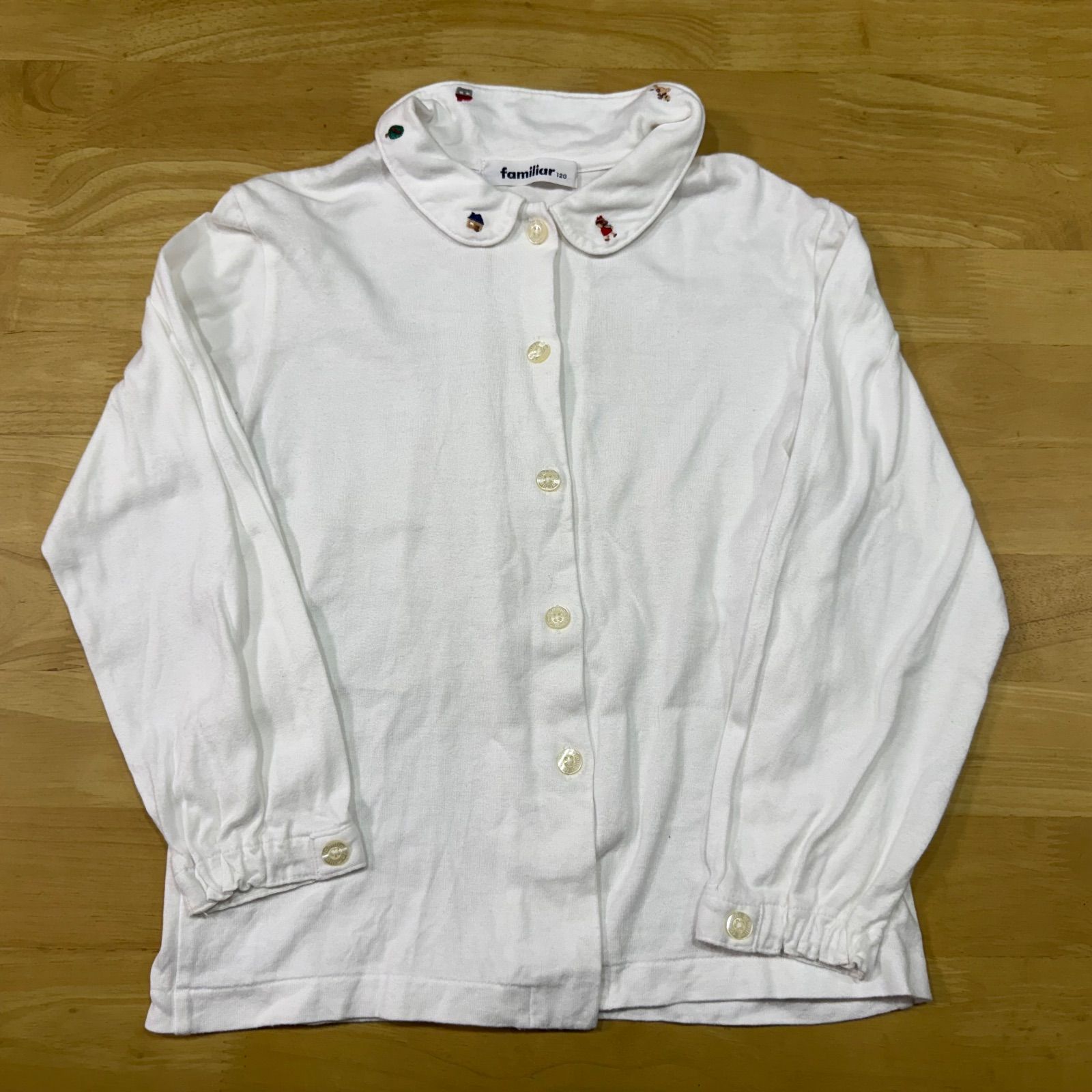 ファミリア　ブラウス 120 新品未開封 ファミリアブラウス◎サイズ120 - メルカリ