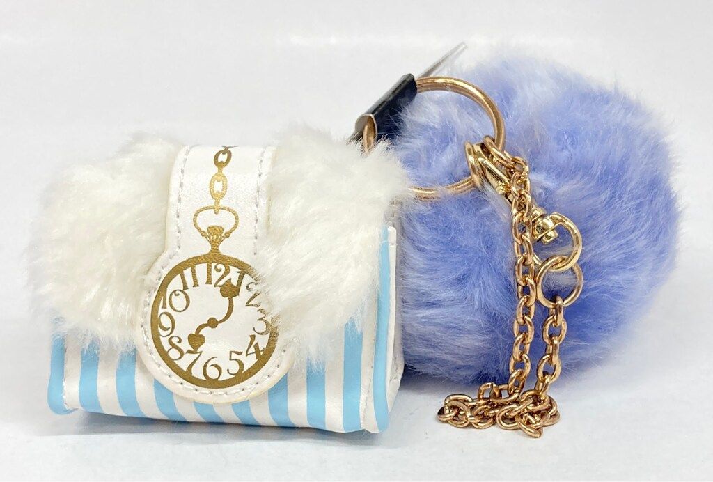 ディズニーストア バッグチャーム ふしぎの国のアリス アリス(時計白