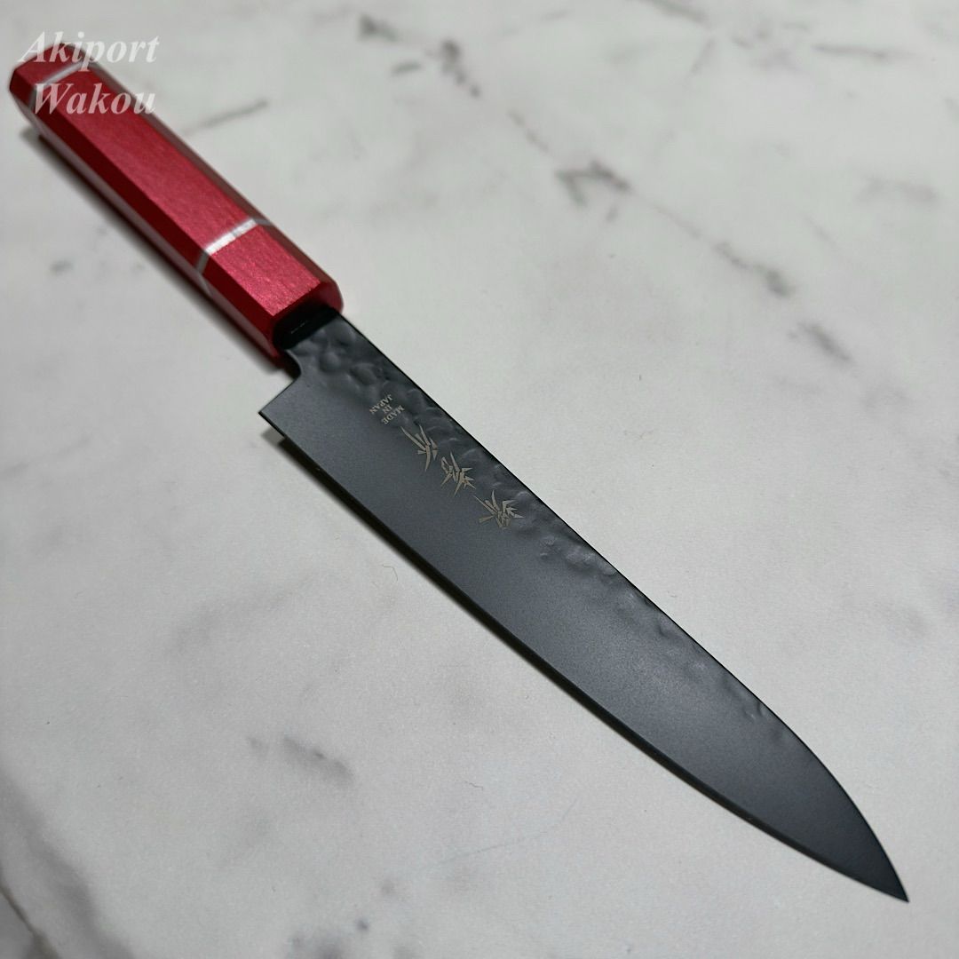 堺孝行　ペティナイフ　果物ナイフ　150mm 黒影　V金10号　青木刃物製作所 堺孝行 ペティナイフ 果物ナイフ 150mm 黒影 V金10号 青木刃物製作所