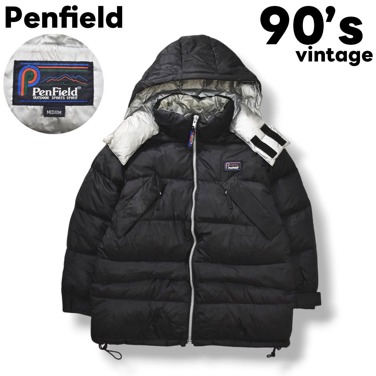 極暖】 90s ヴィンテージ ペンフィールド Penfield フーデット 