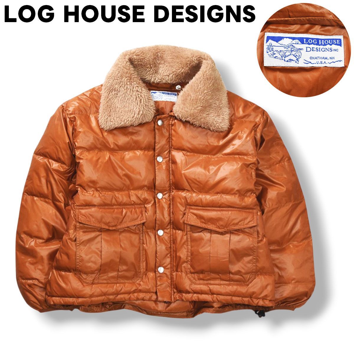 ログハウス デザイン LOG HOUSE DESIGNS 別注 BOA JACKET B 