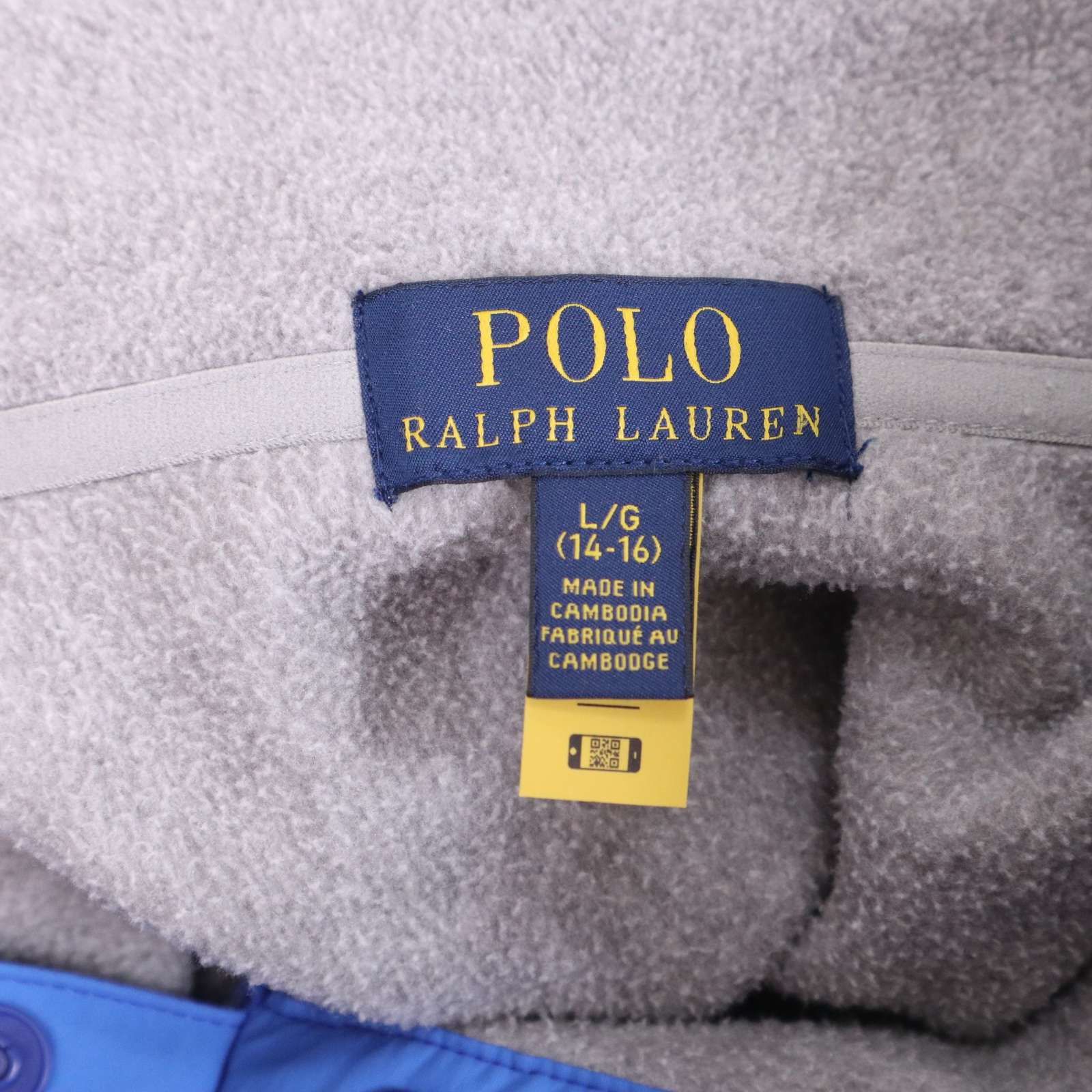 POLO RALPH LAUREN ポロ ラルフローレン ベア刺繍♪ フリース スタンド