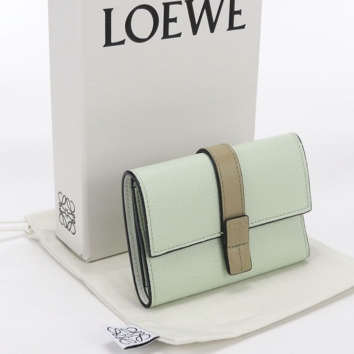 LOEWE ロエベ バーティカル コンパクトウォレット 三つ折り財布 LOEWE