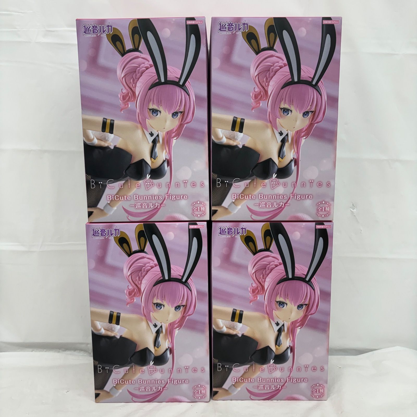 BiCute Bunnies Figure 巡音ルカ　フィギュア 10個 未開封 巡音ルカ BiCute Bunnies Figure 4個セット LFQB35 f107 - メルカリ
