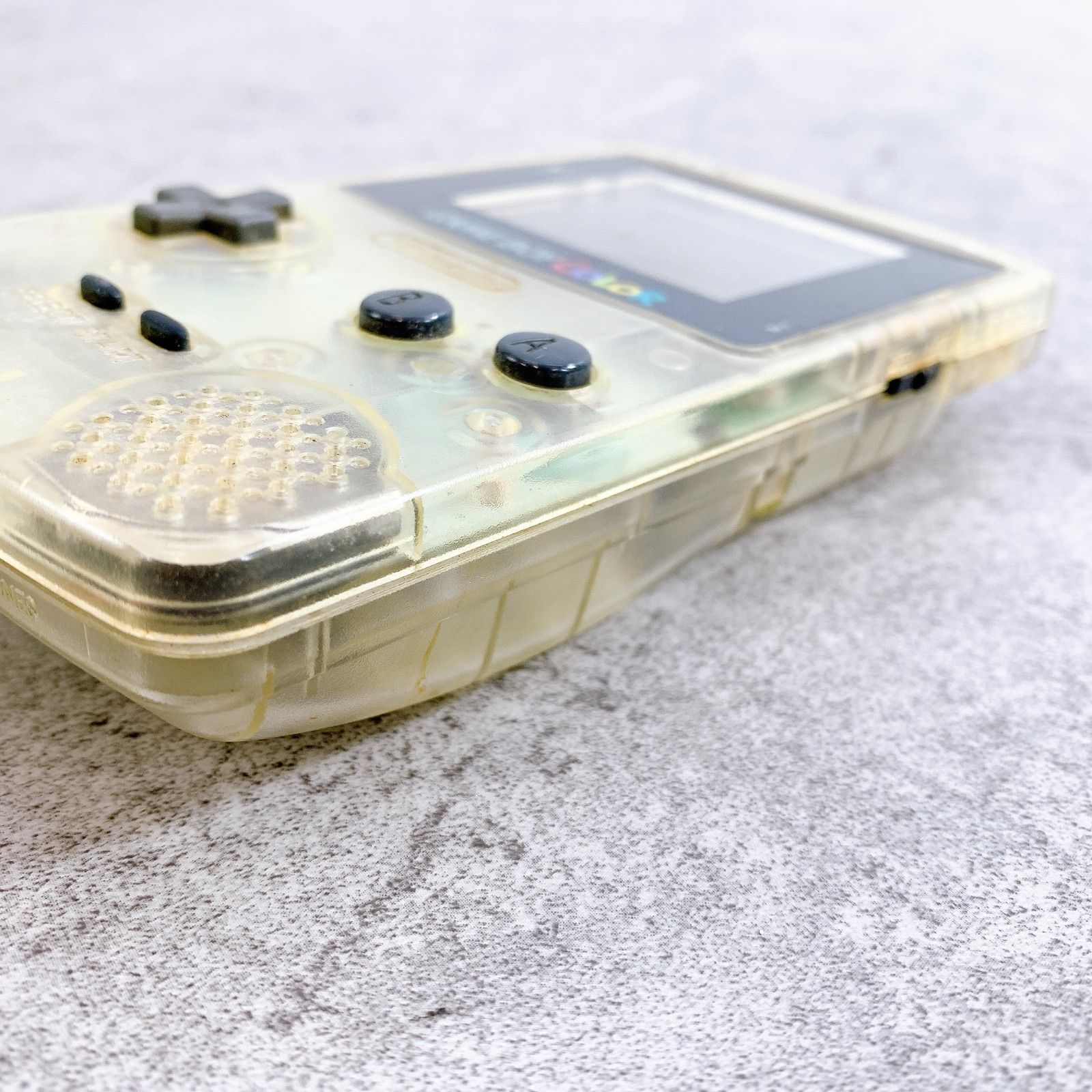 H-413 Nintendo ゲームボーイカラー GAME BOY COLOR CGB-001 クリア