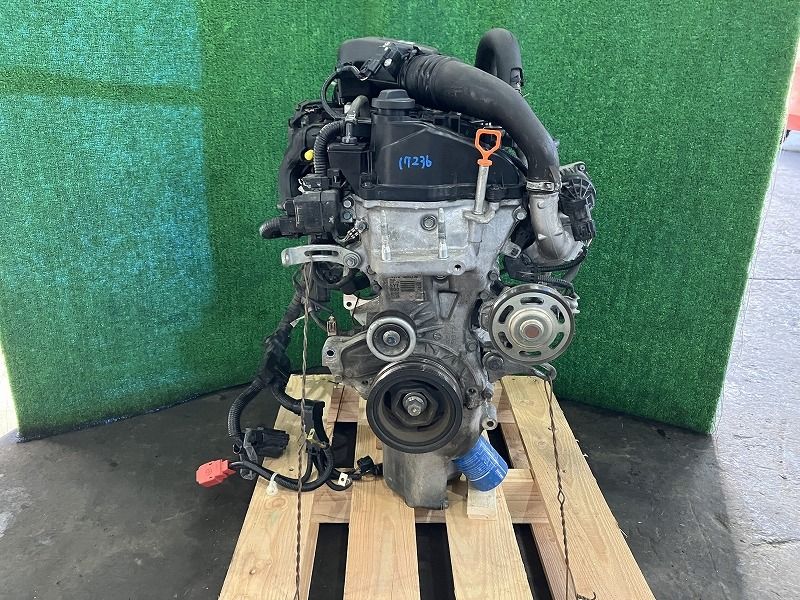 N-BOX JF4 エンジンASSY G EXターボ ホンダセンシング 4WD NH731P