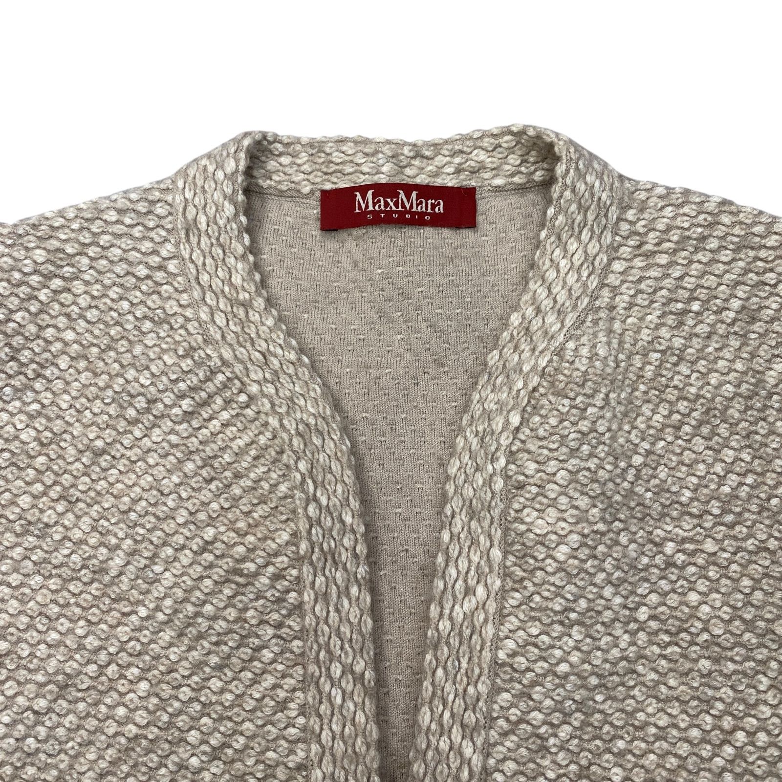 ☆EM1280 MaxMara マックスマーラ ジャガード ニットカーディガン