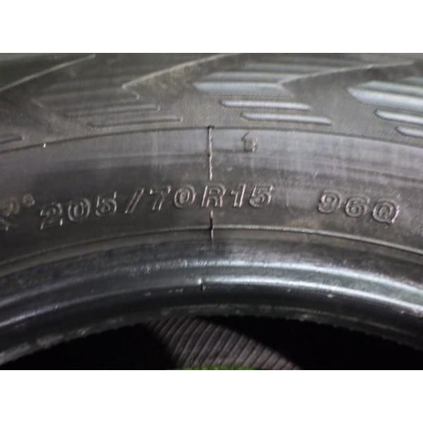 YOKOHAMA スタッドレス ヨコハマ G075 205/70R15 4本 7ミリ 2016年 