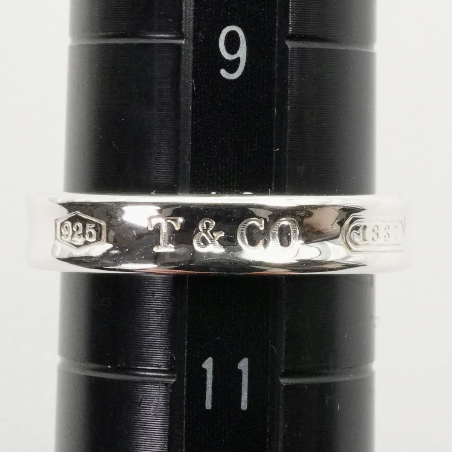 極美品10号 ティファニー 1837 ナロー スリム リング/25-2550 - メルカリ