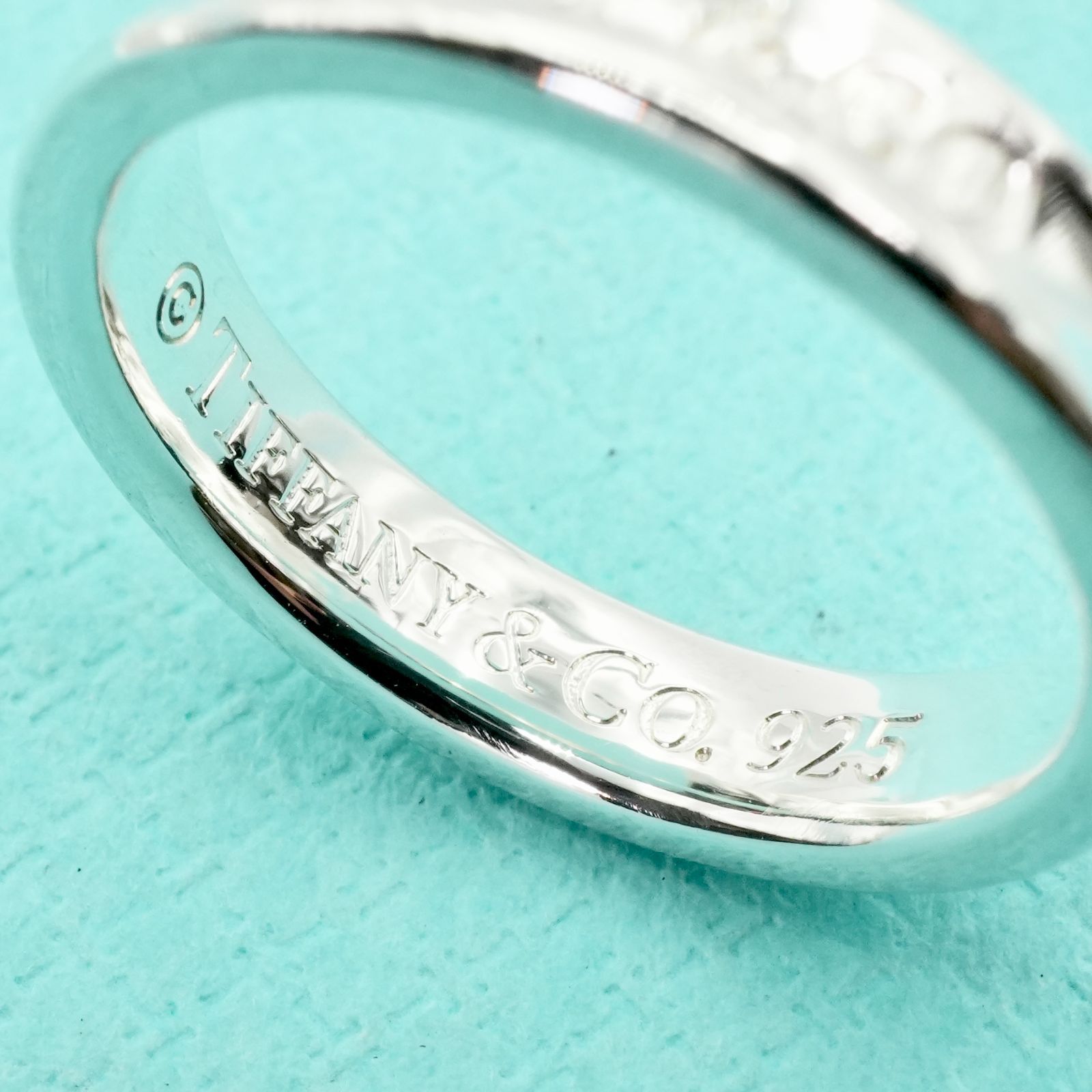 極美品10号 ティファニー 1837 ナロー スリム リング/25-2550 - メルカリ