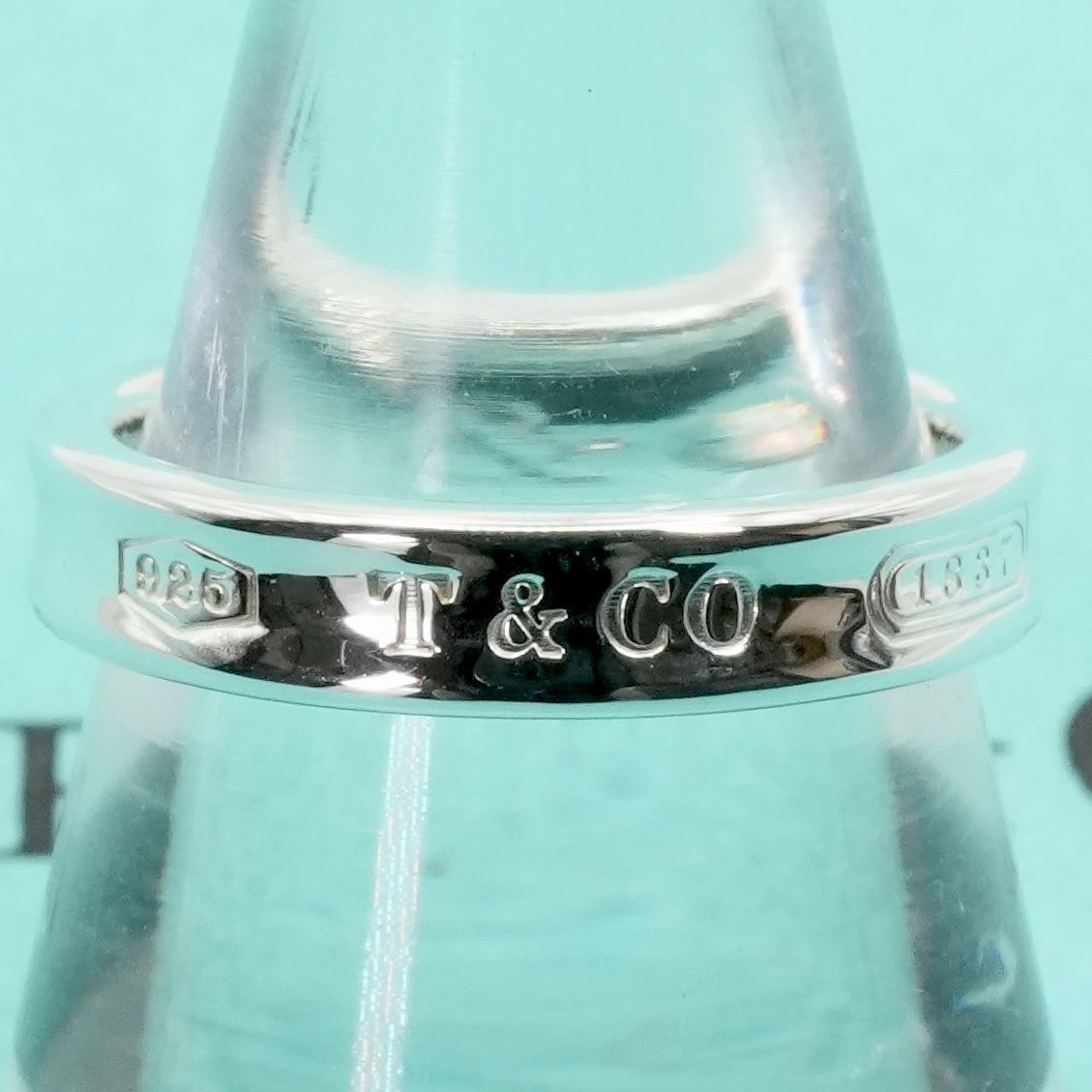 極美品10号 ティファニー 1837 ナロー スリム リング/25-2550 - メルカリ