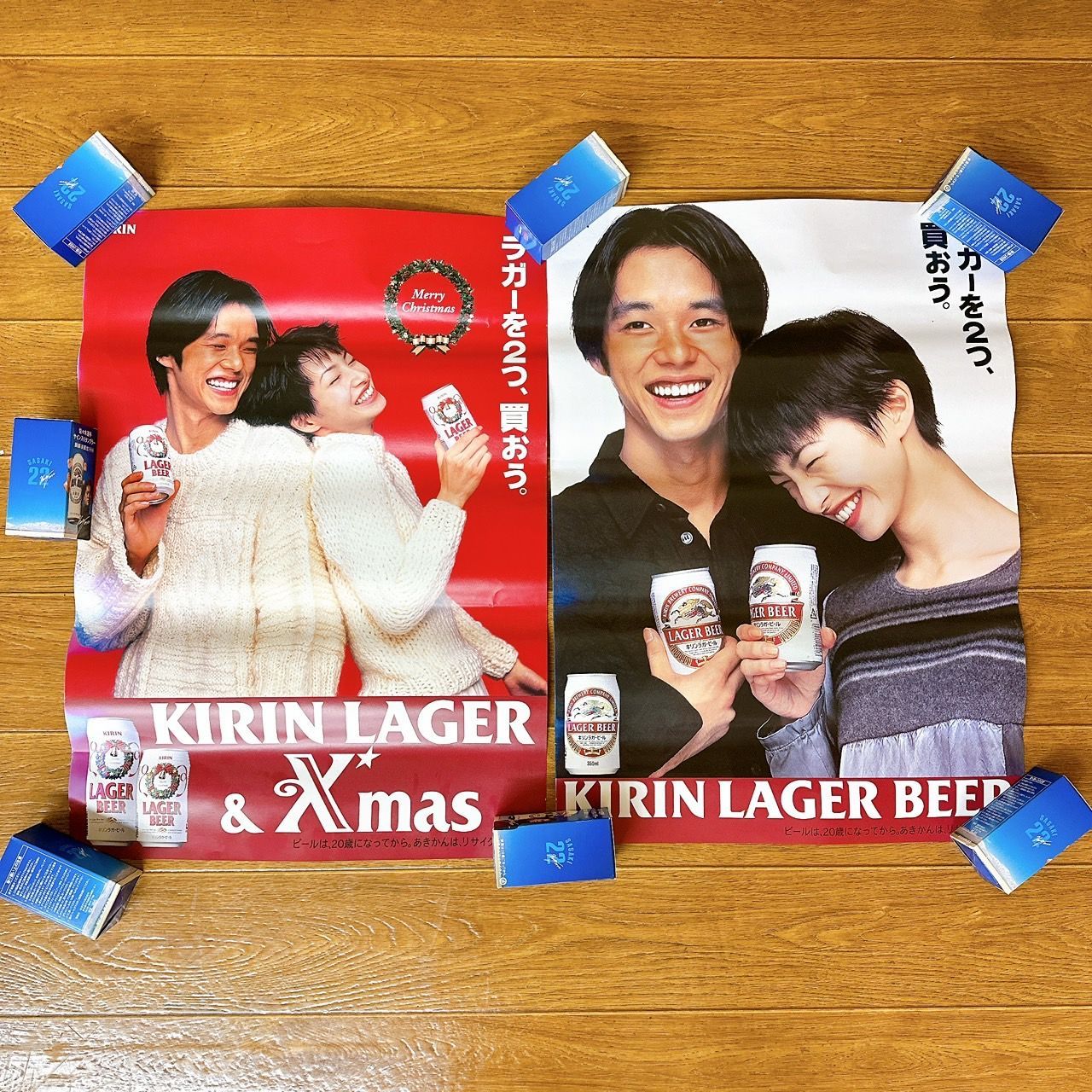 ノベルティグッズ キリンビール 大型タペストリー ラガービール 