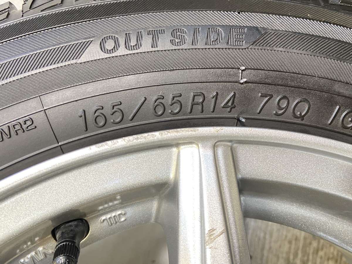 165/65R14 ヨコハマ アイスガード iG50 PLUS LAYCEA 14x5.5 40 100-4穴